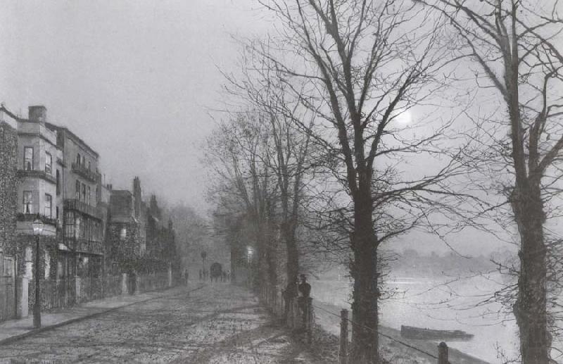 On the Thames Barnes, Atkinson Grimshaw